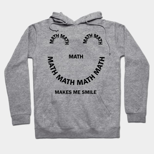 Math Smile Hoodie by Barthol Graphics